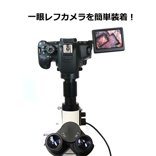 顕微鏡用デジタル一眼レフカメラセット（Canon EOS Kiss X10） | 株式